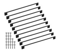 SOTECH 10 unidades Tiradores para muebles BLACKLINE XII BA 320 mm aluminio