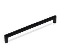 SOTECH 10 x Tiradores para muebles Blackline I BA 224 mm negro mate, tiradores para armarios longitud 234 mm x anchura 10 mm x altura 28 mm