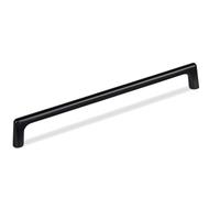 SOTECH 10 x Tiradores para muebles Blackline III BA 224 mm negro mate, tiradores para armarios longitud 234 mm x anchura 11 mm x altura 30 mm