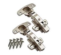 SOTECH 2 piezas Hettich Sensys 8645i TH52 Bisagra de tope de esquina de 110° con Distancia de altura 1,5 mm Bisagra automática Cierre suave incl. tornillos M4x16mm
