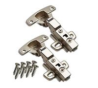 SOTECH 2 piezas Hettich Sensys 8645i TH52 Bisagra estándar con tope central 110° 9071206 Altura (Distancia) 1,5 mm Cierre suave incl. tornillos M4x16mm