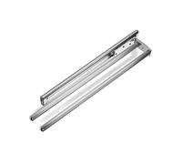 SOTECH 2 piezas Toallero giratorio TED 2 brazos cromo pulido (aluminio, 450-730 mm, extensible) extraíble telescópico para baño o cocina