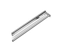 SOTECH 2 Piezas Toalleros telescópicos de Pared Ted 1 Brazo Cromado Pulido (Aluminio, 450-730 mm) para baño o Cocina