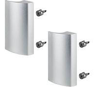 SOTECH 2 x manilla 85 x 40 x 20 mm para puerta de balcón SEJA II aluminio