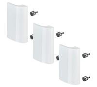 SOTECH 3 piezas Manilla para puerta de balcón SEJA aluminio 82 x 52 x 20 mm