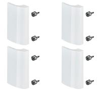 SOTECH 4 piezas Manilla para puerta de balcón SEJA aluminio 82 x 52 x 20 mm