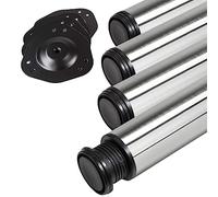 SOTECH 4 Piezas Patas de Mesa Altura 710 mm Ø 76/80 mm Acero Inoxidable