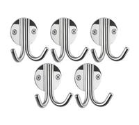 SOTECH 5 colgadores ELEN 65 x 78 x 33 mm acero inoxidable pulido perchero de pared colgador acero inoxidable ganchos