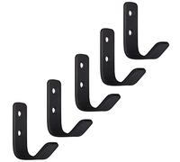 SOTECH 5 piezas 58 x 20 mm Perchas para abrigos ALBA de acero inoxidable