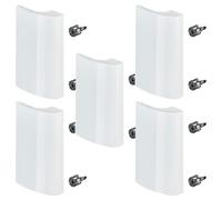 SOTECH 5 piezas Manilla para puerta de balcón SEJA aluminio 82 x 52 x 20 mm