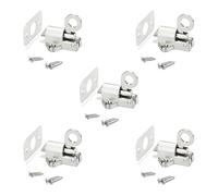 SOTECH 5 piezas Pestillo de puerta con cierre automático 45 x 44 x 51,5 mm | a presión para puertas o trampillas en la zona de caravanas o en la construcción de muebles