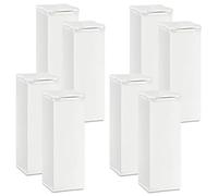 SOTECH 8 piezas Pie de Mueble Quebec 120 mm (+10 mm) 40 x 40 mm Blanco Regulable en Altura Fabricado de Aluminio