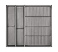 SOTECH Accesorio para especias 600 mm Cuisio gris grafito translúcido | para armario de de ancho Profundidad 473 mm Inserto para cubiertos para Legrabox