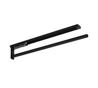 SOTECH Aluminio Ted 1 Brazo Negro Mate 450-730 mm, Extensible Toallero