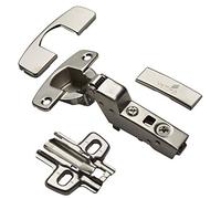 SOTECH Bisagra de cazoleta Sensys 8645i T52 Amortiguación Tope interior 110° con tecnología de encaje, incl. placa transversal (Distancia 1,5 mm) para tornillos ø 4,5 x 16 mm