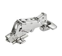 SOTECH Bisagra gran angular 165° Sensys 8657i bisagra de esquina (presente) cierre amortiguado y automático, montaje rápido + altura de la placa de montaje 1,5 mm + tapa de cazoleta