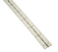 SOTECH Bisagra tipo piano 1000 x 40 x 1,0 mm Bisagra tipo piano de acero inoxidable pulido Bisagra para puerta