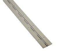 SOTECH Bisagra tipo piano 1000 x 50 x 1,5 mm de acero inoxidable mate | para puerta