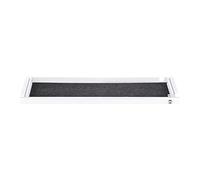 SOTECH Cajón bajo escritorio con cerradura blanco (850 x 265 x 45 mm) Cajón bajo escritorio con guías interiores separables