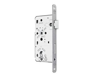 SOTECH Cerradura de puerta BKS Cerradura de vaso Clase 3 Parte trasera de 55 mm Parte delantera de 20 mm DIN derecha Distancia 72 mm cerradura de embutir de vaso