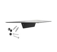 SOTECH Estante de Pared de diseño Hover-II 350 x 130 x 40 mm Negro, para Colgar en la Pared, estantería Incl. Juego de fijación para baño, Cocina o salón
