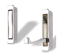 SOTECH Gancho Moderno Plegable Zilly Perchero de Cromo Pulido 80 x 20 mm