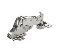 SOTECH gran angular 165° Sensys 8657i Bisagra central semiempotrada | cierre amortiguado y automático, montaje rápido incl. placa de altura 1,5 mm