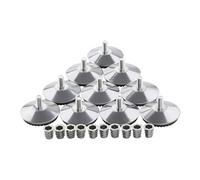 SOTECH Juego de 10 pies Regulables MOBILIA Ø 48 mm M8x16 In asquillos