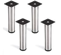 SOTECH Juego de 4 Patas de Mueble Pata del Armario Lukas Ø 42 mm