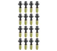 SOTECH juego de tornillos 16 piezas M6 x 25 mm con casquillos roscados/casquillos para atornillar M6 x 20 mm y arandelas para marcos de mesa