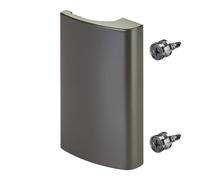 SOTECH Manilla para puerta de balcón SEJA marrón 82 x 52 x 20 mm | para exterior de aluminio