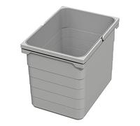 SOTECH Ninka eins2vier Recolector de Basura 15L 250 x 306 x 230 mm Gris Aluminio Artículo No. 5078.90