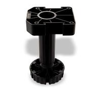 SOTECH Paquete de 20 Patas para Muebles, Patas Base, Patas Ajustables, 150 mm