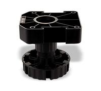 SOTECH Pata para Mueble Pie de zócalo de los años 40 Pie Ajustable 90 mm