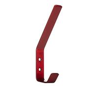 SOTECH Percha Loxten 142 x 20 x 45 mm rojo burdeos Acero inoxidable con 3 mm de grosor de material Ganchos para chaquetas con bordes redondeados