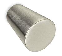 SOTECH Pomo de muebles EK09 Ø 20 x 25 mm acero inoxidable real Manija de botón