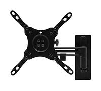 SOTECH Soporte de Pared para TV WH-02-43 de 1 Brazo con Organizador | de cables | giratorio, inclinable y basculante para pantallas 13-43 pulgadas diagonal | Carga 15 kg | Compatible con VESA