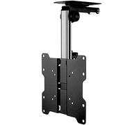 SOTECH Soporte de techo plegable para TV DH-01-37 | Soporte plegable, giratorio, ajustable en altura e inclinable para pantallas de 17-37 pulgadas de diagonal | Carga 20 kg | Compatible con VESA