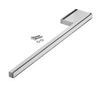 SOTECH Toallero de Aluminio PARAT II (390 x 60 x 15 mm, BA 40 mm, Cromo Pulido) Toallero de Cocina para Montaje en Armario