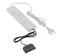 SOTECH Transformador LED Fuente de alimentación 12 VDC / 60 W con distribuidor de 6 vías Transformador LED Fuente de alimentación del driver LED