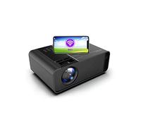 SOTEFE Mini proyector LED portátil 7000 lúmenes-WiFi Proyectores de video 1080P Full HD para iPhone Samsung Smartphone Proyector inalámbrico HDMI 75000 horas Multimedia 4K Proyector para el hogar