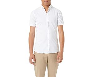 SOTO - Camisa casual - para hombre Blanco (1) XL