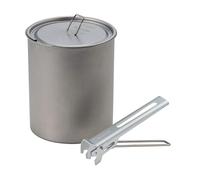 SOTO Maceta de titanio, ultraligera con elevador para camping, senderismo, mochileros, al aire libre y picnic (750 ml)
