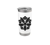 Soto Zen Símbolo Meditación Budismo Yoga Espiritual Shikantaz Vaso térmico de acero inoxidable de doble pared
