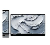 SOTSU FlipAction Go - Monitor portátil de 14 Pulgadas, FHD 1080p, 400 nits, 99% sRGB, CNC de Metal Completo, Peso Ligero y Delgado, con bisagra giratoria única y Funda Protectora