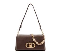 Liu Jo Icon M Bolso de hombro moreno, imitación de cuero, mujer