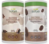 Sotya Batidos Saciantes Sustitutivos Pack 2 Sabores Capuchino, Chocolate