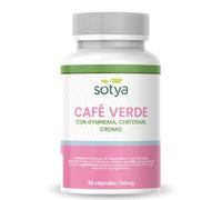 SOTYA Café Verde con Gymnema, Chitosan y Cromo 90 Cápsulas de 720 mg Estimula y Apoya el Metabolismo, Control de Azúcar, Control de Peso, Disminuye la Absorción de la Grasa Ingerida y Carbohidratos