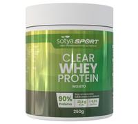 SOTYA CLEAR WHEY PROTEIN Aislado de Proteína de Suero de Leche. 90% Proteina en Polvo Baja en Azucares y Lactosa, Sabores Únicos para Deportistas, Recuperación Muscular (250gr (1 unidad), Mojito)