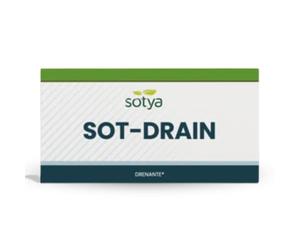 SOTYA Drenante Natural SOT-DRAIN con Extractos Naturales de Alcachofa, Piña, Cola de Caballo y Diente de León. Drenante de 10 Viales para la Retención de Líquidos, Depura el Orgamismo, Quema Grasas.